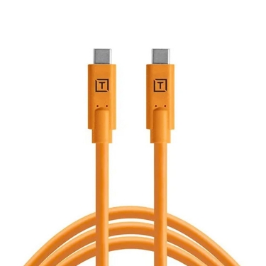 Tether Tools TetherPro USB-C to USB-C (Orange, 10-Foot)