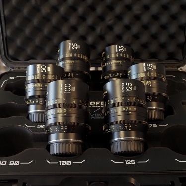 Dzofilm Vespid Prime 6 Used Lens Kit (25mm, 35mm, 50mm, 75mm, 100mm, 125mm )(LN-) for Canon EF Mount