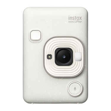 Fujifilm Instax Mini Liplay Hybrid Instant Camera (Misty White)