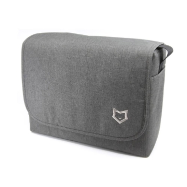 Wolf Messenger Bag