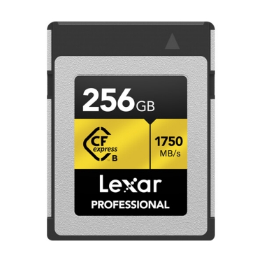 Lexar Professional 256GB CFexpress Type B Memory Card, Gold Series