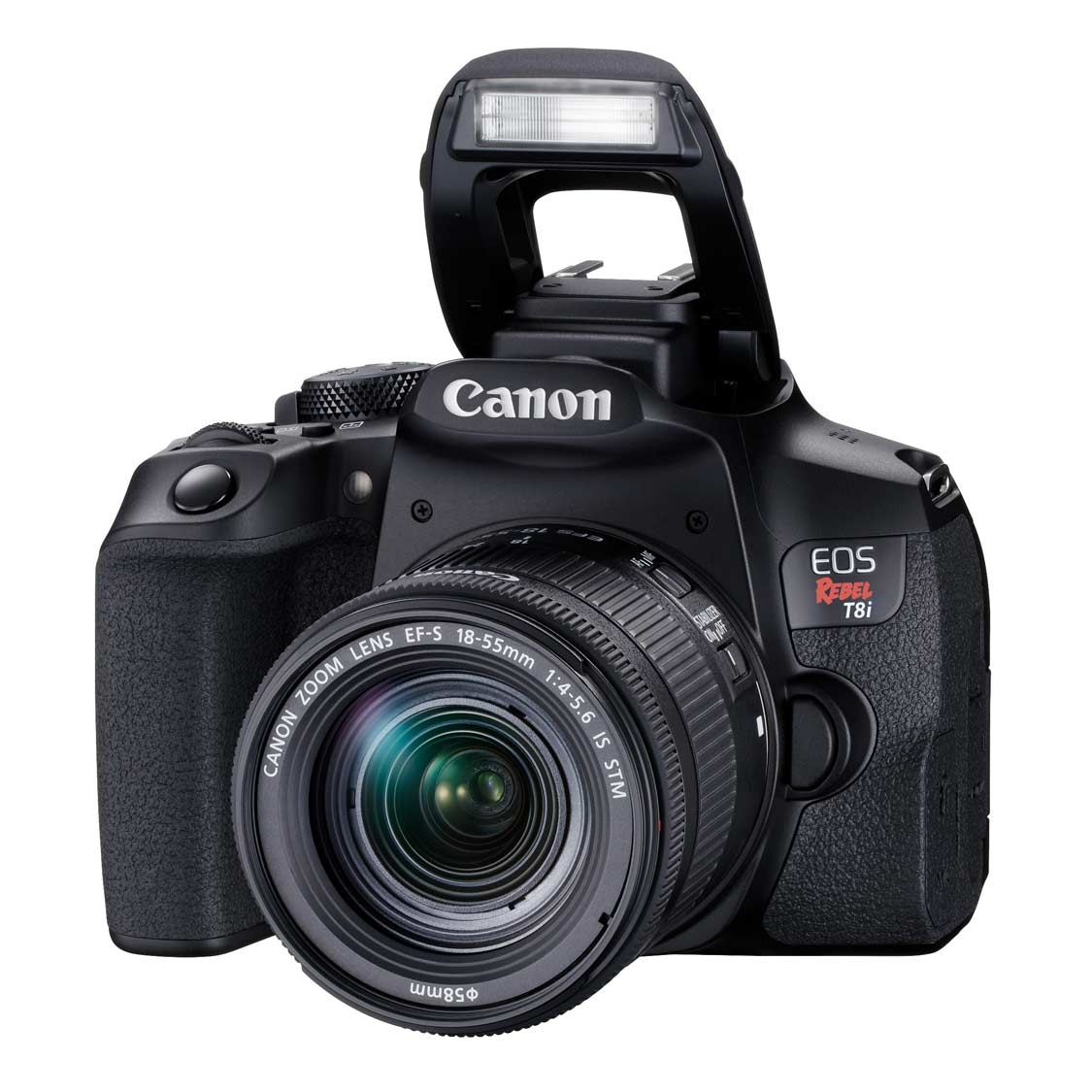 Canon Rebel T8i DSLR with 18-55mm IS STM Lens | McBain Camera