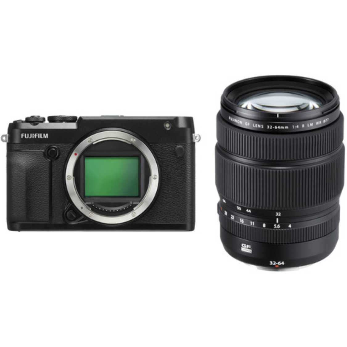 Download Fujifilm GFX 50R Body and 32-64mm Lens | McBain Camera
