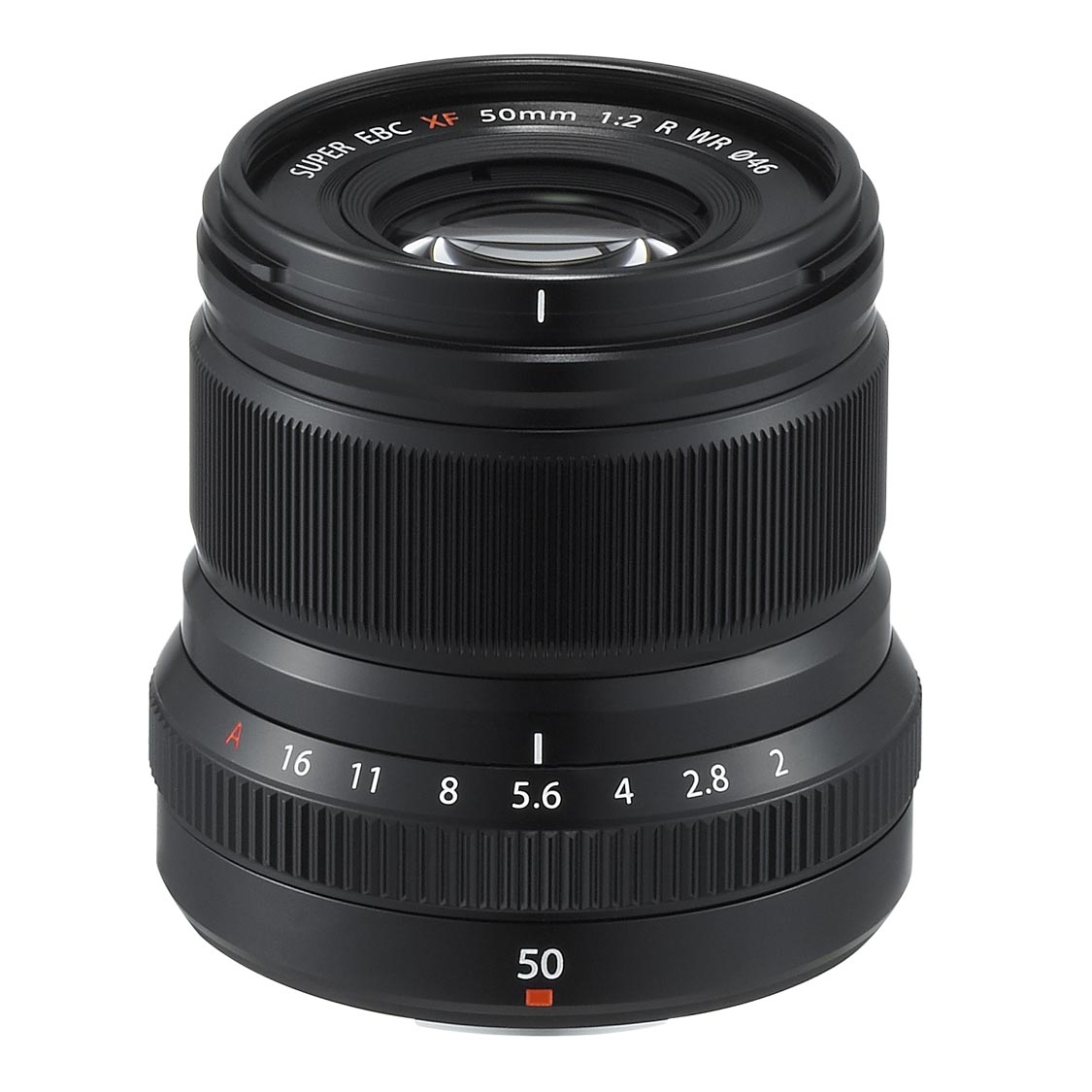 Fujifilm XF 50mm F2.0 R WR Lens (Black)