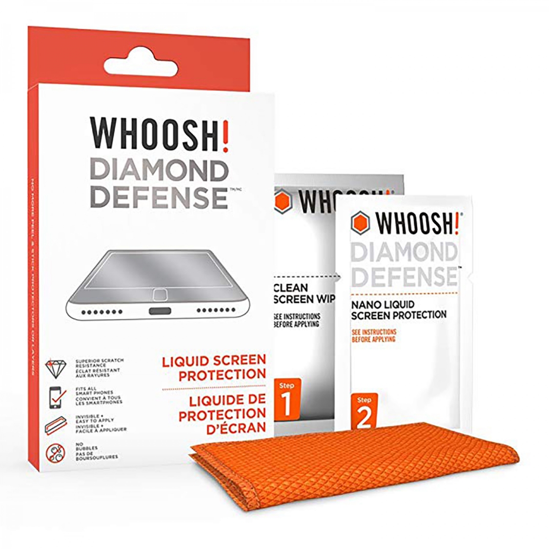 Whoosh акции. Screen Protector Accessories. Go Diamond.