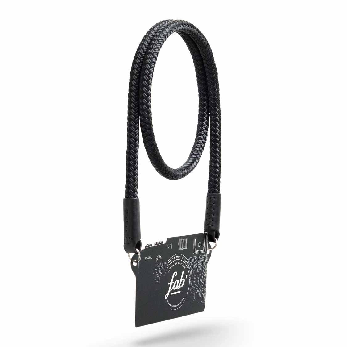 Fab F8 Rope Strap (black) 41-inch / 120cm