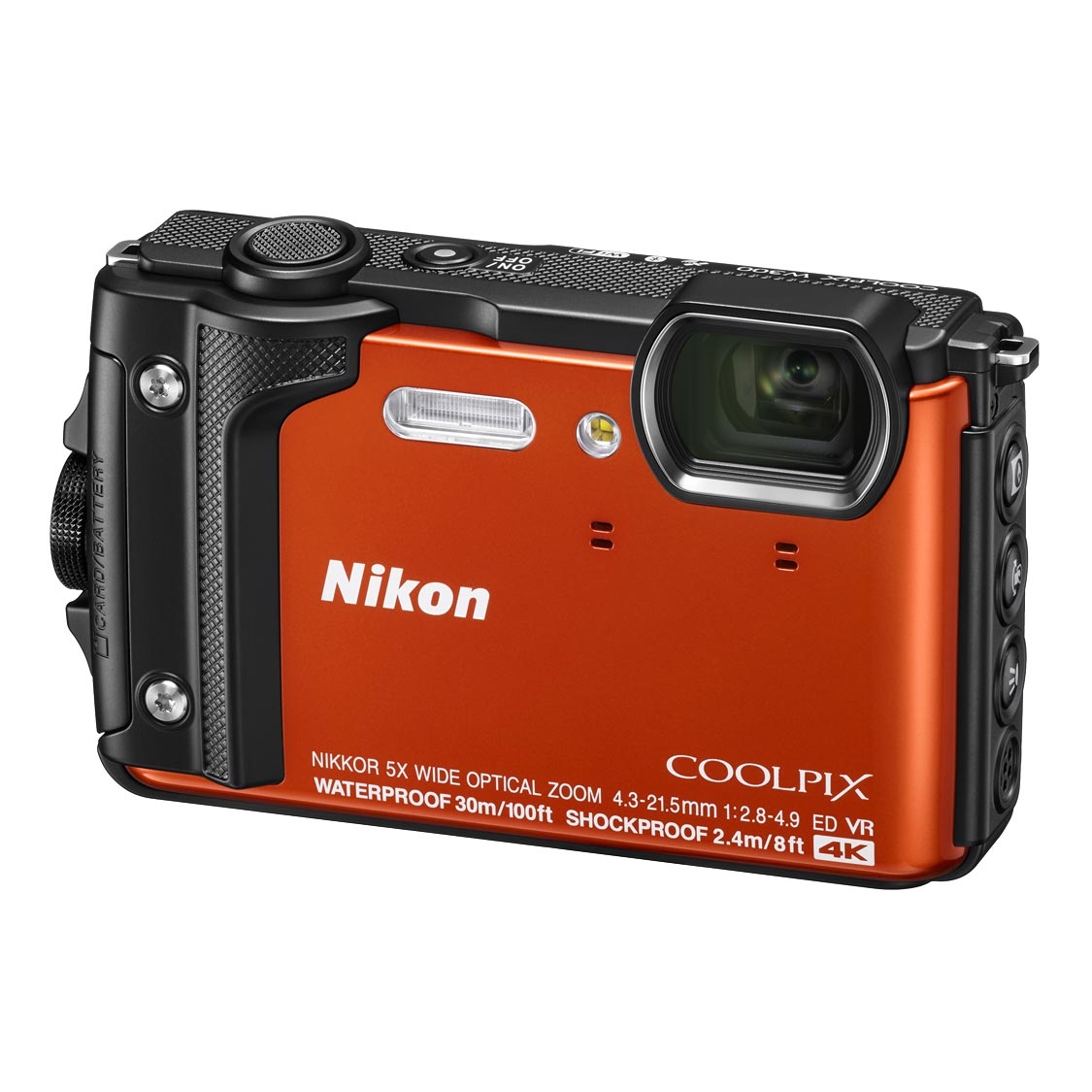 Nikon Coolpix W300 Waterproof Camera (orange) | McBain Camera