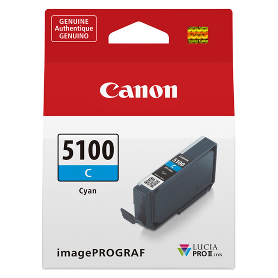 Canon PFI-5100 LUCIA PRO II Cyan Ink Tank