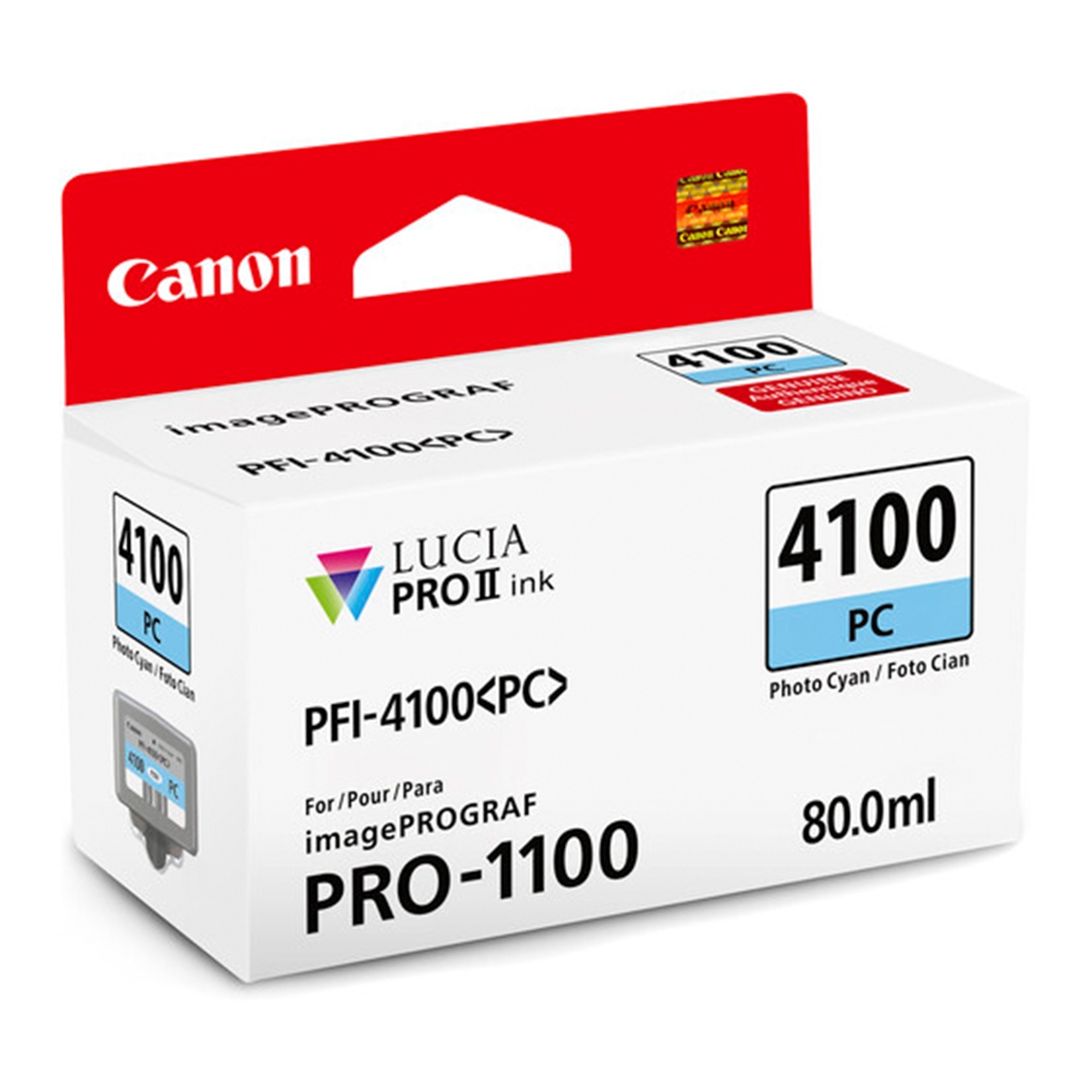 Canon PFI-4100 Photo Cyan Ink Tank (PRO-1100)