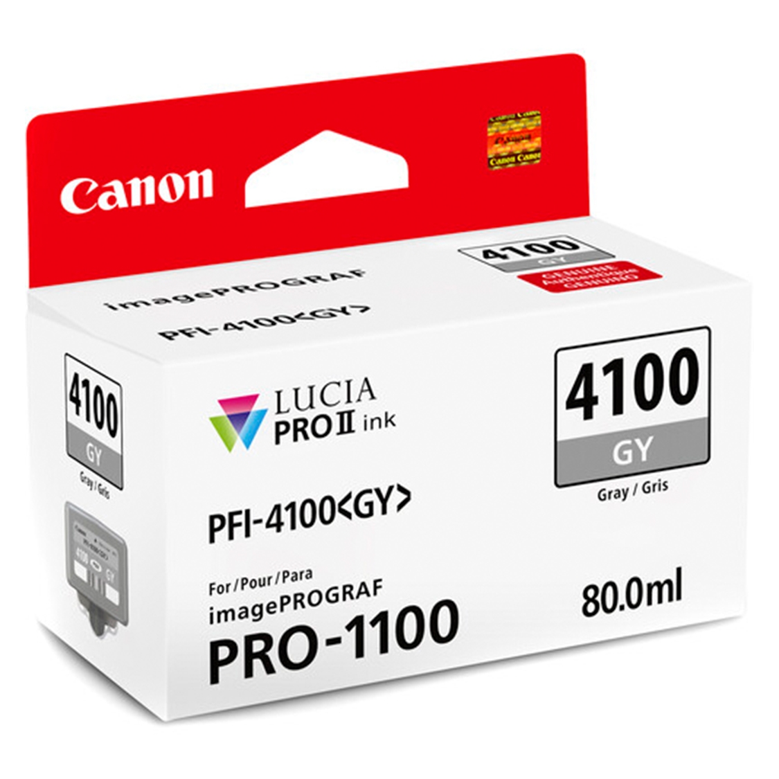 Canon PFI-4100 Grey Ink Tank (PRO-1100)