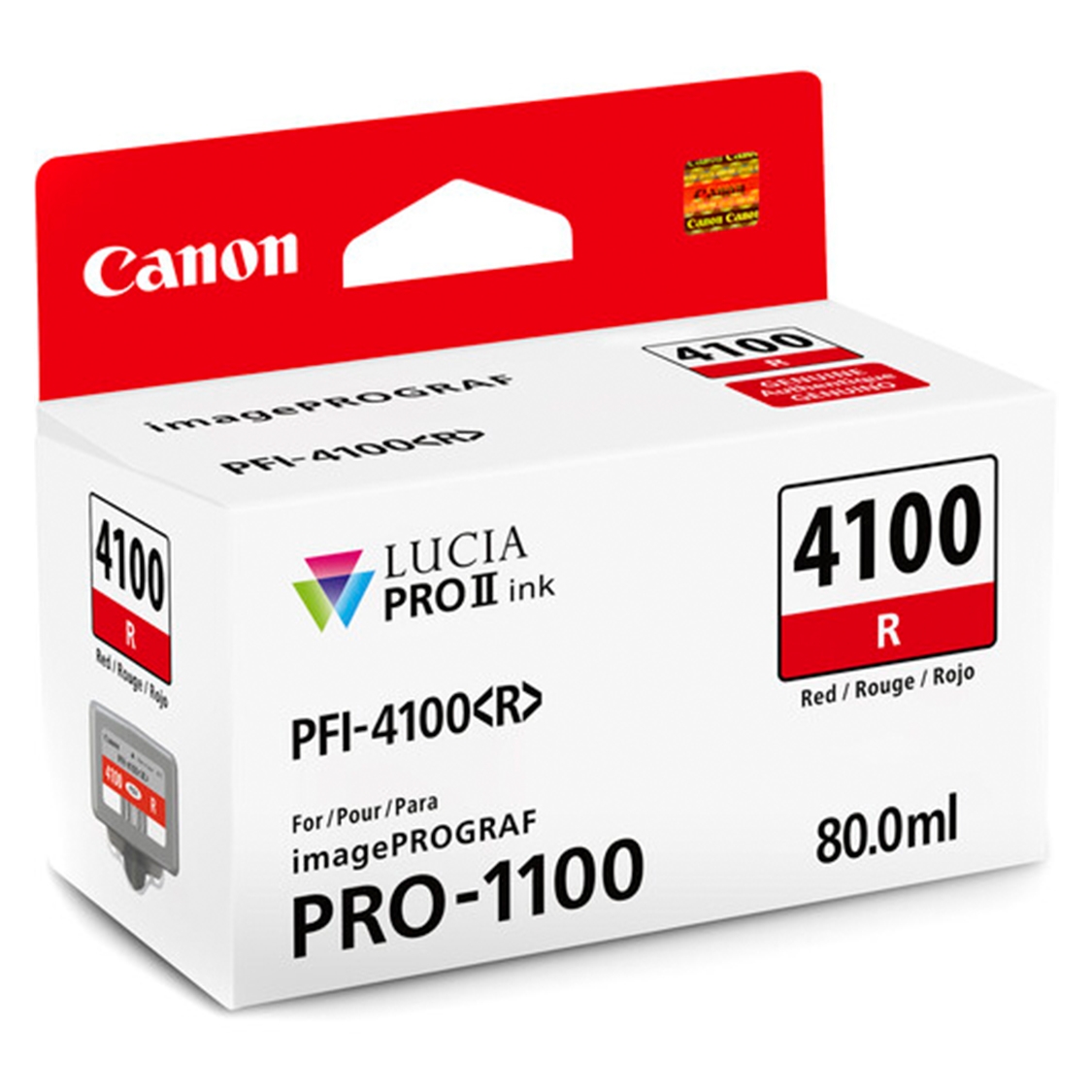 Canon PFI-4100 Red Ink Tank (PRO-1100)