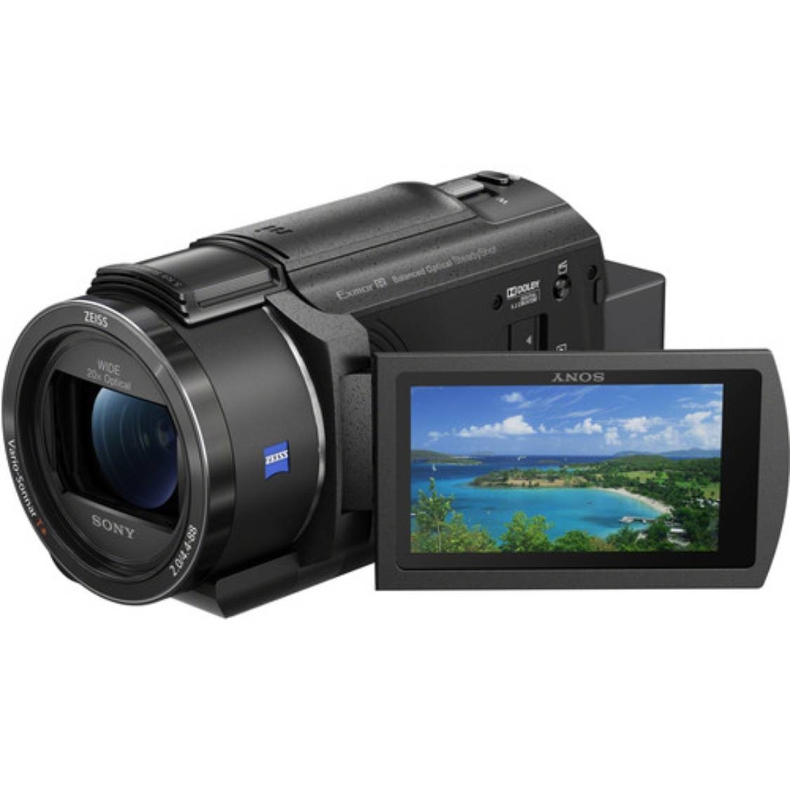 Open Box Sony FDRAX43 4K Camcorder McBain Camera