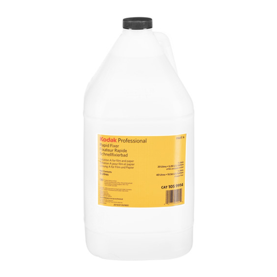 Kodak Professional Rapid Fixer Solution Part A (5L)