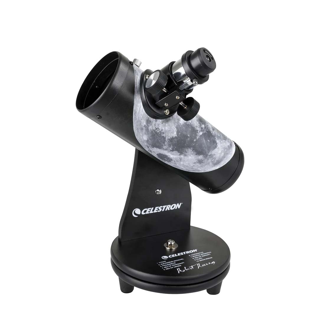 Celestron FirstScope Signature Series Moon by Robert Reeves Telescope 