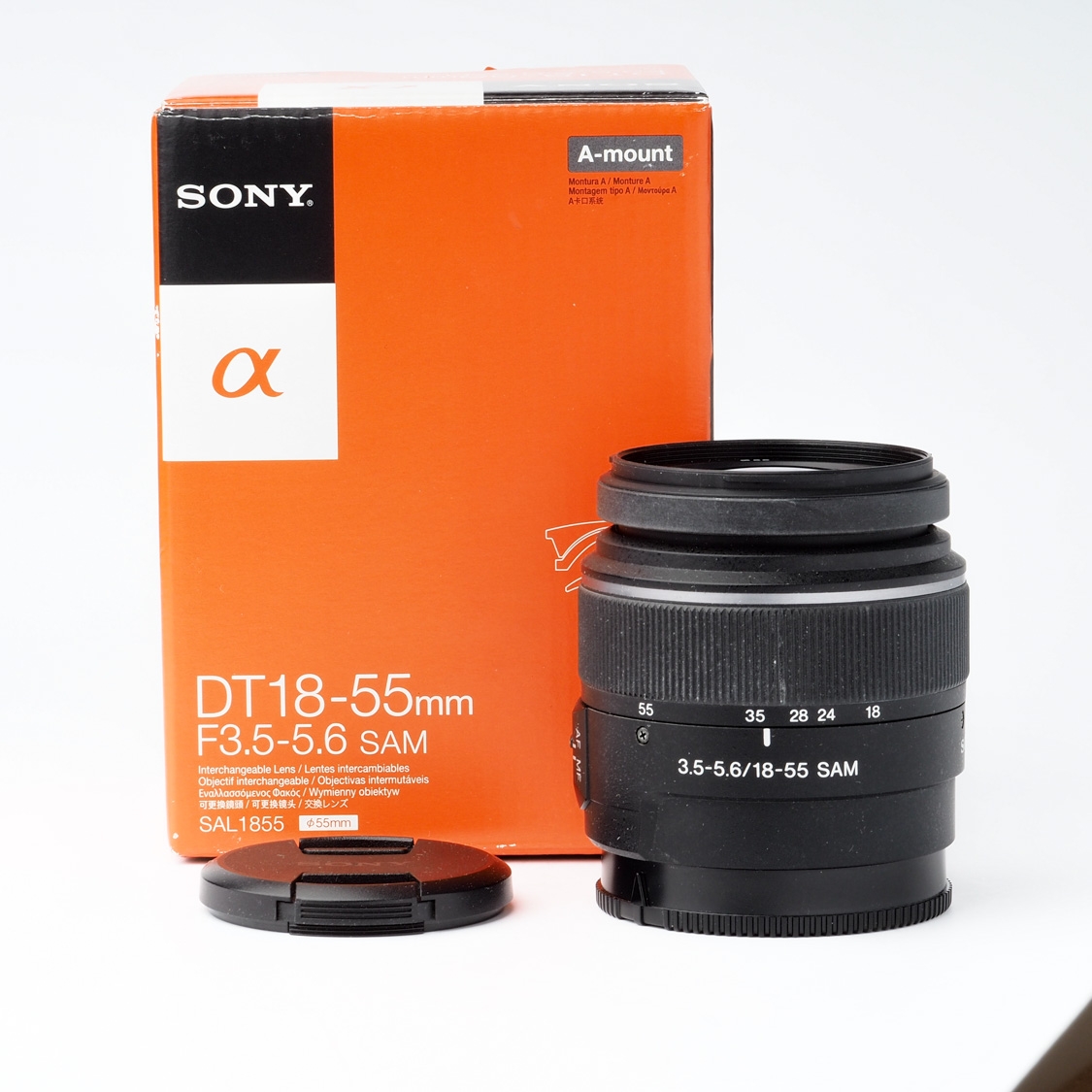 Used Sony A 18 55mm F3 5 5 6 Sam Bgn Mcbain Camera