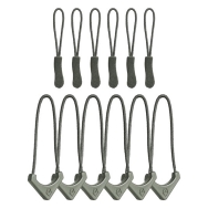 WANDRD Standard Zipper Puller (Wasatch Green, 12-Pack)