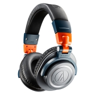 Audio-Technica ATH-M50xBT2 Wireless Over-Ear Headphones (Limited, Orange & Blue)