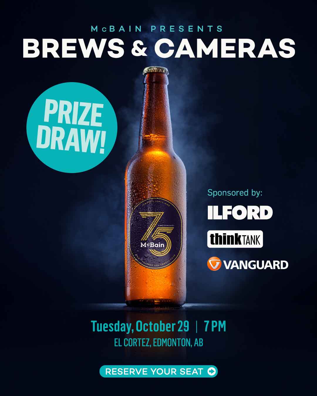 McBain Presents Brews & Cameras